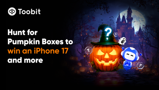 شرکت در رویداد هالووین Horror Hunt Toobit با ۵۰۰,۰۰۰ دلار جایزه! کسب آیفون ۱۷، ایردراپ و جوایز VIP - فرصت محدود، همین حالا اقدام کنید.